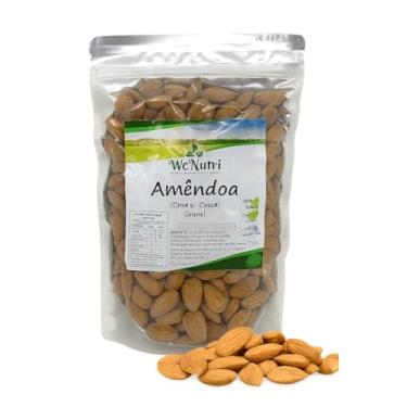 Imagem de Amêndoa Chilena Crua sem casca e sem sal a Vácuo 1Kg Wenutri