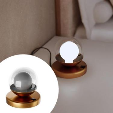 Imagem de Arandela luminária de Mesa Moderno Dama com Interruptor e com Lâmpada 