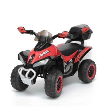 Imagem de Mini Quadriculo Esportivo Elétrico Infantil 6V Vermelho - IMORTWAY