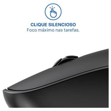 Imagem de Mouse S Fio Ms300 1200 3Bot Multilaser Preto