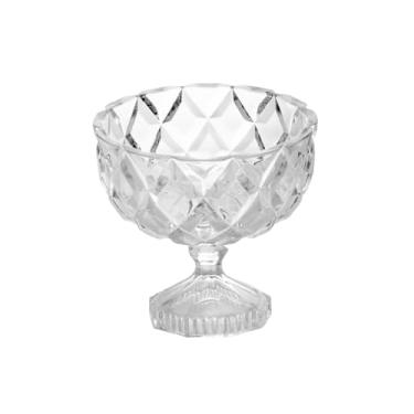Imagem de LYOR - Centro de Mesa de Cristal com Pé Deli Diamond 18cm x 18cm