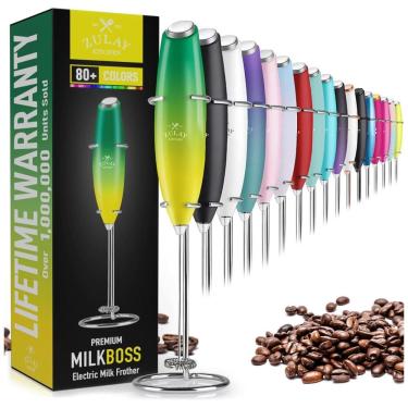 Imagem de Espumador de Leite Elétrico Portátil para Café com Motor de Titânio e Alça Ergonômica,...