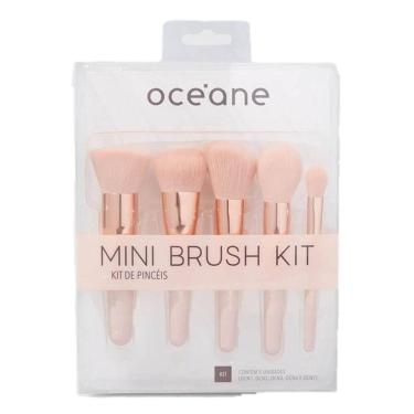 Imagem de Mini Brush Kit Com 5 Pincéis De Maquiagem Océane