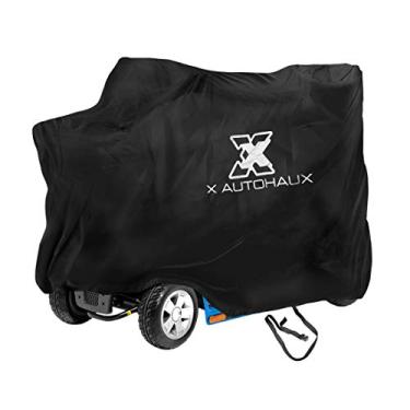 Imagem de X AUTOHAUX Capa de scooter de mobilidade grande para todas as estações para cadeira de rodas elétrica 4 rodas para viagem capa de mobilidade à prova d'água