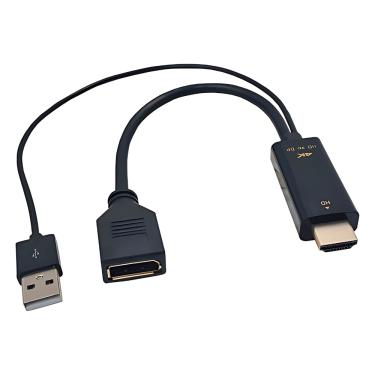 Imagem de Adaptador conversor HDMI USB 5V P/Displayport JC-CB-DMI/DP