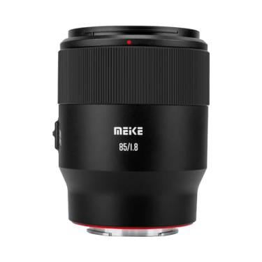 Imagem de Meike Lente Prime teleobjetiva média de 85 mm F1.8 SE Mark II STM AF Full Frame Teleobjetiva de foco automático compatível com câmeras sem espelho Sony E Mount A7 A7R A7IV A7R IV A7III A7SIII A9 A7C