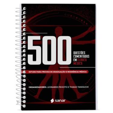 Imagem de Livro 500 Questões Comentadas em Clínica Médica - SANAR MEDICINA 2025