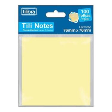 Imagem de Bloco Adesivo para Anotações - Masterprint, Amarelo