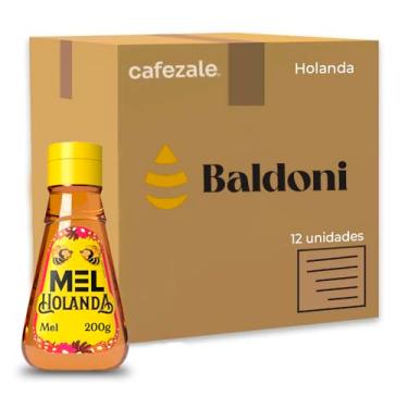 Imagem de Mel Holanda Baldoni Kit 12 Bisnagas de 200g