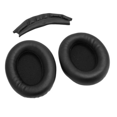Imagem de Serounder Kit de Almofadas de Cabeça de Reposição e Almofadas de Couro Proteico para Fones de Ouvido WH-1000XM3 Acústica Aprimorada e Processo de Instalação Simples Adequado para Necessidades de