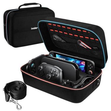 Imagem de Estojo de armazenamento de transporte ivoler para Nintendo Switch 2 pr
