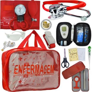 Imagem de Kit Enfermagem Premium Pamed Completo Medicina Profissional - Love Sau