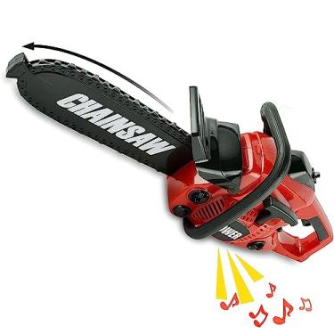 Imagem de Conjunto de Ferramentas Brinquedo Serra Elétrica para Brincadeira Fingir Kit Simulação Oficina Construção Externa Jardim e Gramado Pré-Escola Presente Crianças Pequenas Meninos Meninas