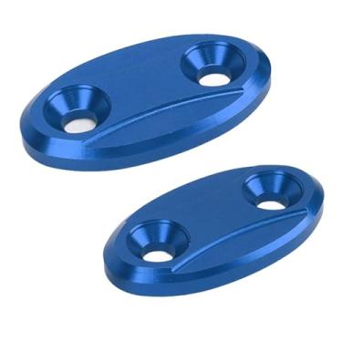 Imagem de Capa para Espelho Retrovisor de Motocicleta, 2 Peças, Cobertura para Base de Espelho Retrovisor de Liga de Alumínio, para S1000rr 2009-2019 (Azul)