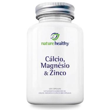 Imagem de CÁLCIO, MAGNÉSIO & ZINCO c/ 120 NATURE HEALTHY
