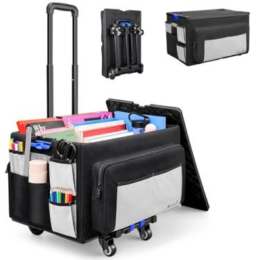 Imagem de KEDSUM Carrinho de rodinhas com bolsa de ferramentas