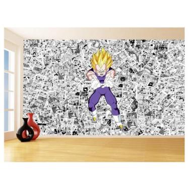 Imagem de Papel De Parede 3D Dragon Ball Vegeta Anime 3,5M Dbz584 - Você Decora