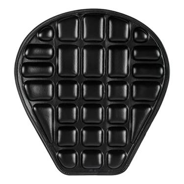 Imagem de Generic Almofada de Assento Refrigerando, Resistente Ao Desgaste Confortável Eva Absorção de Choque Almofada de Assento Motocicleta para Moto (Couro PU)