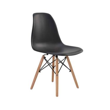 Imagem de Cadeira Polipropileno Retrô Eiffel Rivatti Preto