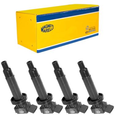 Imagem de Jogo Bobina Ignição Corolla 1.6 1.8 2003 A 2008 Magneti M