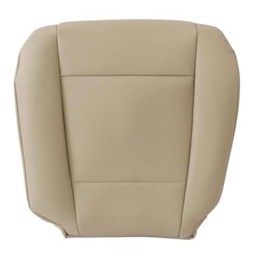 Imagem de SecosAutoparts Capa de assento de couro de substituição da parte inferior do motorista bronze compatível com BMW E70 X5 2007 2008 2009 2010 2011 2012 2013