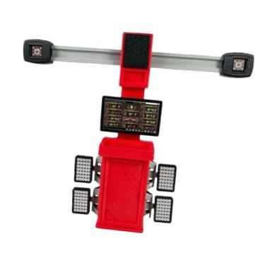 Imagem de simhoa Ferramenta de alinhamento de 4 rodas para carros RC, estação de trabalho de reparo para crawlers RC em escala 1/18, posicionamento mini realista,