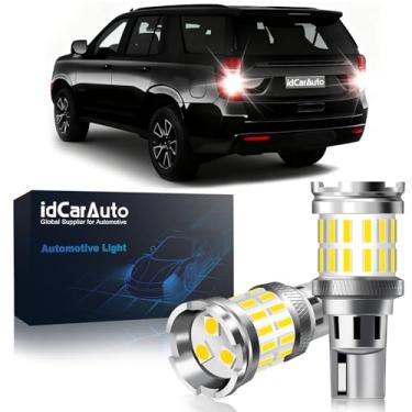 Imagem de idCarAuto 912 921 T15 Luzes LED de Ré (Pacote com 2) – 6000K Xenon Branco Super Brilhante, Compatível com 904/906/W16W (Para Chevy Tahoe (2015-2023))