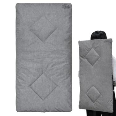 Imagem de Assento Para Bancada,Tapete Dobrável com Alça de Ombro - Assento Leve para Arquibancadas,para Concertos Parque Campismo Praia Piquenique Escritório Familiar ao Ar Livre