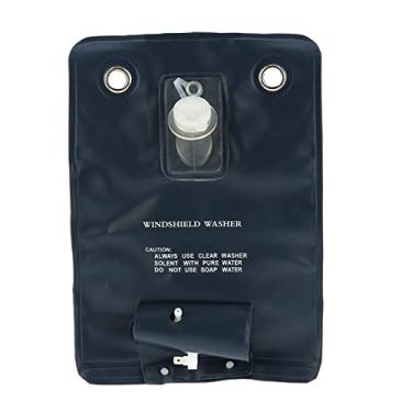 Imagem de Kit de Bomba Lava-Parabrisa Universal 12V com Bolsa e Botão Chave para Carros