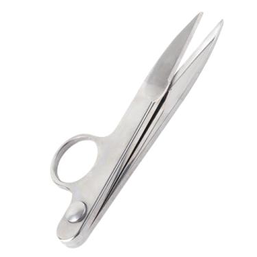 Imagem de Cryfokt Alicate de Linha Durável, Cortador de Aço Inoxidável para Costura de Pano, Linha de Pesca para Mão Direita ou Esquerda