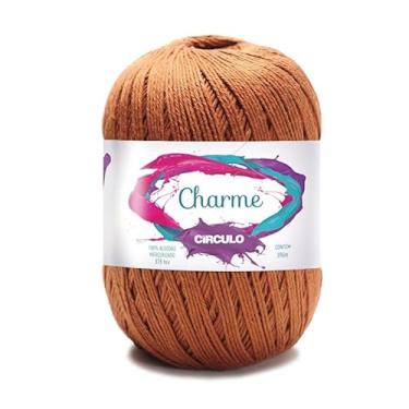 Imagem de Fio Linha Charme 396m e 150g Ideal p/Crochê e Tricô Marca Círculo (7504 - MOGNO)