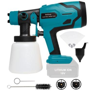 Imagem de Pulverizador de tinta Hotloop Cordless HVLP com bateria Makita 18V