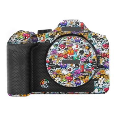 Imagem de Decalque Skins R6III película protetora para câmera antirarranhões para Canon EOS R6 Mark III R6 III R6 Mark Adesivo de acessórios de fotografia (branco grafite, para Canon EOS R6 Mark III)