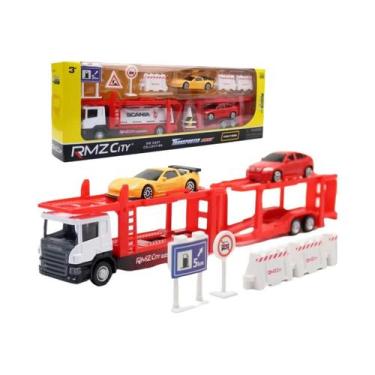 Imagem de Modelo De Carro De Brinquedo Miniatura RMZ CiTY Em Metal Fundido De 3 