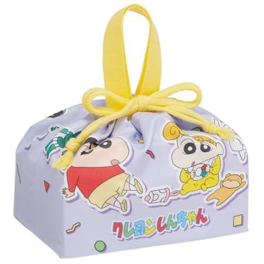 Imagem de Skater KB7SN-A Bolsa infantil Bento com cordão, feita no Japão, Crayon Shin-chan, 26