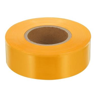 Imagem de YOKIVE Fita de sinalização de 5 cm x 1000 pés de espessura de 2 mil, 1 peça de fita de pesquisa não adesiva PE fita de marcação de árvore de alta visibilidade para marcação de trilha de limites de