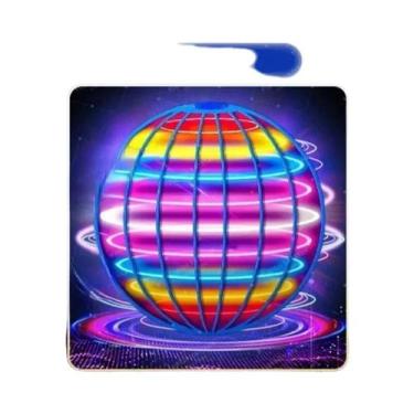 Imagem de Brinquedo Bola Voadora Luminosa Para Crianças, Bola Mágica Com Rotação