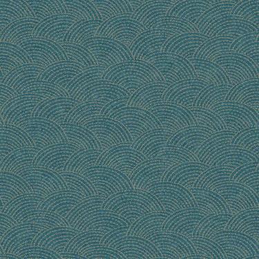 Imagem de Papel De Parede Belize Geométrico Azul E Dourado Bz3304