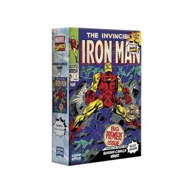 Imagem de Quebra-cabeça 500 Peças Game Office Homem de Ferro-Unissex