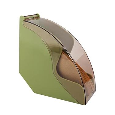 Imagem de CFGH6FDF Tampa da caixa de lenços cone filtro de café caixa dispensador de papel caixa de armazenamento de papel gotejamento manual suporte recipiente de papel dispensador de papel dispensador de