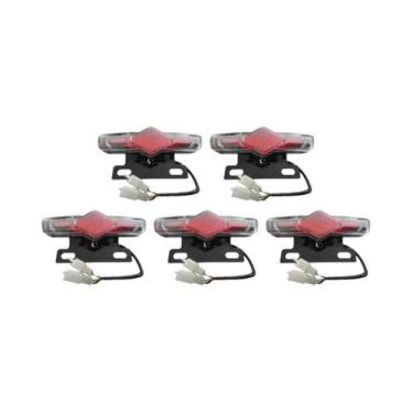 Imagem de Lanterna LED À Prova d'Água Para Bicicleta Elétrica 36V 48V 60V, Sinal