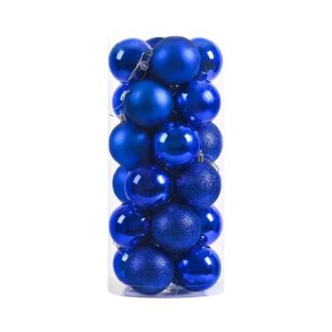 Imagem de Bolas De Natal De 6CM, 24 Peças, Enfeites Pendurados Para Decoração De