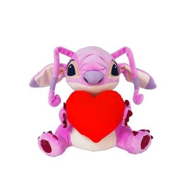 Imagem de Pelúcia Angel Coração Com Mecanismo Luz e Som 30Cm Multikids - BR1514 BR1514