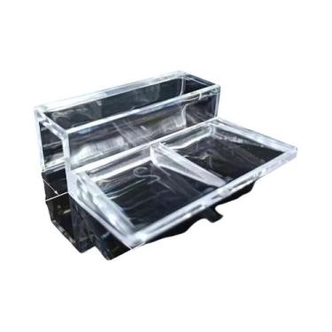 Imagem de Clipes De Acrílico Transparente Para Tampa De Aquário 4 Peças Suporte 