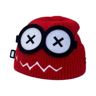 Imagem de Gorro De Inverno Feminino Quente E Confortável Com Estampa De Desenho 