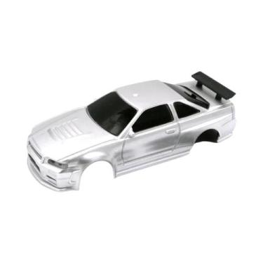 Imagem de Peças De Carro RC Em Escala 1/43: Carcaça, Motor, Servo, Bateria, Cont