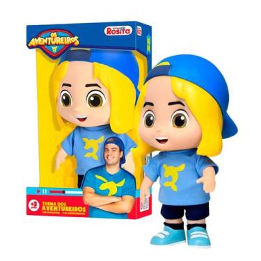 Imagem de Boneco Luke Em Vinil Articulado Os Aventureiros Luccas Neto - Rosita, 