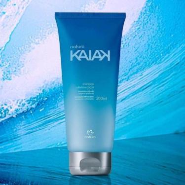 Imagem de Shampoo cabelo e corpo refrescante Kaiak - 125ml - Natura