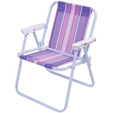 Imagem de Cadeira de Praia Infantil 2009 Cores Sortidas - MOR, Sortidas