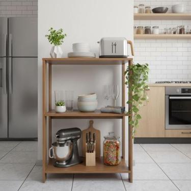 Imagem de Estante Pequena Sapateira Livreiro Estilo Industrial Prateleira Aparad